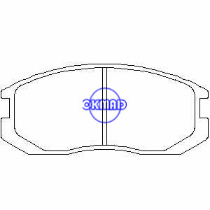 מיצובישי לנסר מיראז 'האצ'בק DODGE PLYMOUTH קולט בלם FMSI: 7417-D535 OEM: MB699464 FDB759 TRW: GDB1129 WVA: 21650, F535