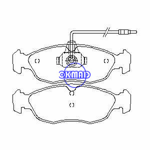 פיג'ו 106/306 בלם בלם FMSI: D1483-8681/8683, OEM: 4251.34/4251.03, WVA21430, FDB1168/FDB876, FF876 פיג'ו 106/306 בלם בלם FMSI: D1483-8681/8683, OEM: 4251.34/4251.03, WVA21430, FDB1168/FDB876, FF876