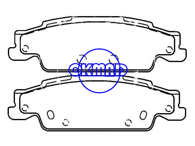 CADILLAC CTS STS (SGM) SLS סט בלמים FMSI: 7823-D922 OEM: 85735537 WVA24304, F922
