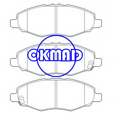 CHRYSLER (BBDC) SEBRING TOYOTA HILUX III TACOMA II כרית בלם OEM: 04465-0K040 FDB1836 GDB3427 GDB7702 WVA: 24523 24633 24634, FG3427 CHRYSLER (BBDC) SEBRING TOYOTA HILUX III TACOMA II כרית בלם OEM: 04465-0K040 FDB1836 GDB3427 GDB7702 WVA: 24523 24633 24634, FG3427