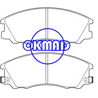 HYUNDAI TERRACAN (HP) משטח בלם אזור סקטור נווט FMSI: 8939-D1713 OEM: 58101-H1A00 FDB1670 GDB3299 GDB3343 WVA: 24059 24060 24061, F1713