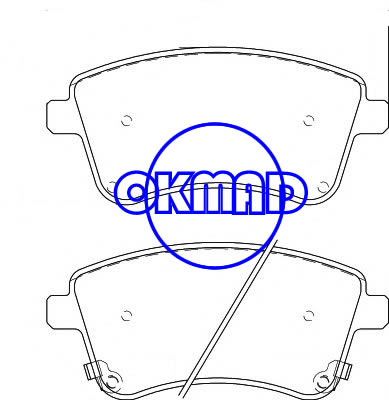 KIA VENGA (YN) בלם בלם OEM: 58101-1PA00 FDB4339 GDB3509 WVA: 25184 25185 25186, FF4339 KIA VENGA (YN) בלם בלם OEM: 58101-1PA00 FDB4339 GDB3509 WVA: 25184 25185 25186, FF4339