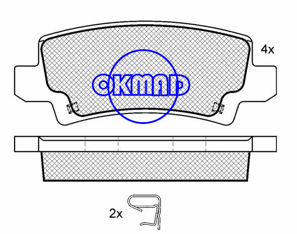 TOYOTA Fielder RUNX COROLLA קומבי ורסו בלם בלם FMSI: 8336-D1216 OEM: 04466-02020 WVA: 23816 FDB1574, F1216 TOYOTA Fielder RUNX COROLLA קומבי ורסו בלם רפידות FMSI: 8336-D1216 OEM: 04466-02020 WVA: 23816 FDB1574, F1216