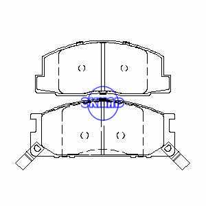 TOYOTA LITEACE Box SPACIA TARAGO Bus Van 4WD לם רפידת לם FMSI:7246-D388 OEM:04465-28260 TRW:GDB1043 WVA:21249 23037 23038, F388 TOYOTA LITEACE Box SPACIA TARAGO Bus Van 4WD לם רפידת לם FMSI:7246-D388 OEM:04465-28260 TRW:GDB1043 WVA:21249 23037 23038, F388