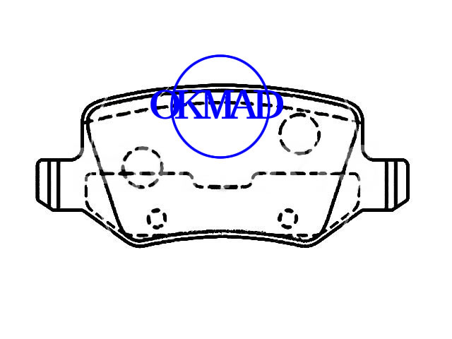 מהנדרה XUV 500 מרצדס בנץ W168 W169 W245 VANEO בלם בלם FMSI: 8467-D1358 OEM: 1684200420 FDB1782 GDB1433 GDB1481 WVA: 23138, F1358
