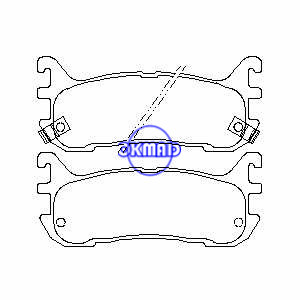 מעמד בלם מאזדה MX-5 Miata FMSI: 7514-D636 OEM: NAY5-26-43Z FDB1012 TRW: GDB3129 WVA: 23387 23388 23389, F636
