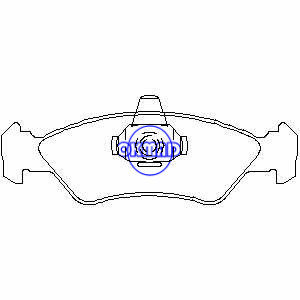 פורד FIESTA Box KA TRUCK EcoSport MAZDA 121 III בלם בלם FMSI: 8316-D1196 OEM: 96FB-2K021-AA 6188427 FDB589 FDB1082 GDB953 GDB1221 WVA: 21202 21203 23101, FF1082