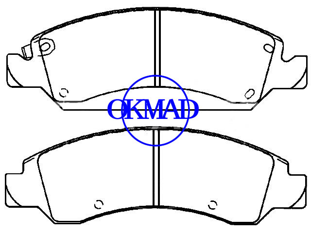שברולט משאית GMC בלם בלם משאית FMSI: D1363-8472, OEM: 25918342, F1363