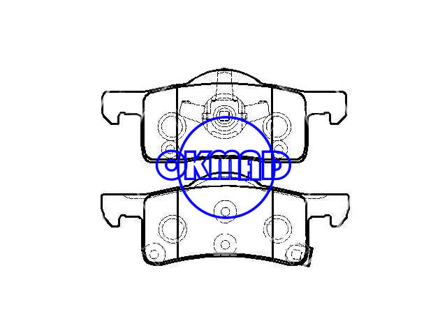 LINCOLN Navigator FORD TRUCK Expedition רפידת לם FMSI:7838-D935 OEM:2LIZ-2200-AA WVA:24440, F935 LINCOLN Navigator FORD TRUCK Expedition רפידת לם FMSI:7838-D935 OEM:2LIZ-2200-AA WVA:24440, F935